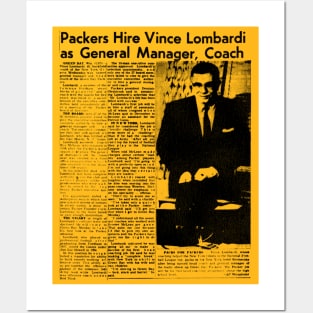 Vince Hired As Coach Posters and Art